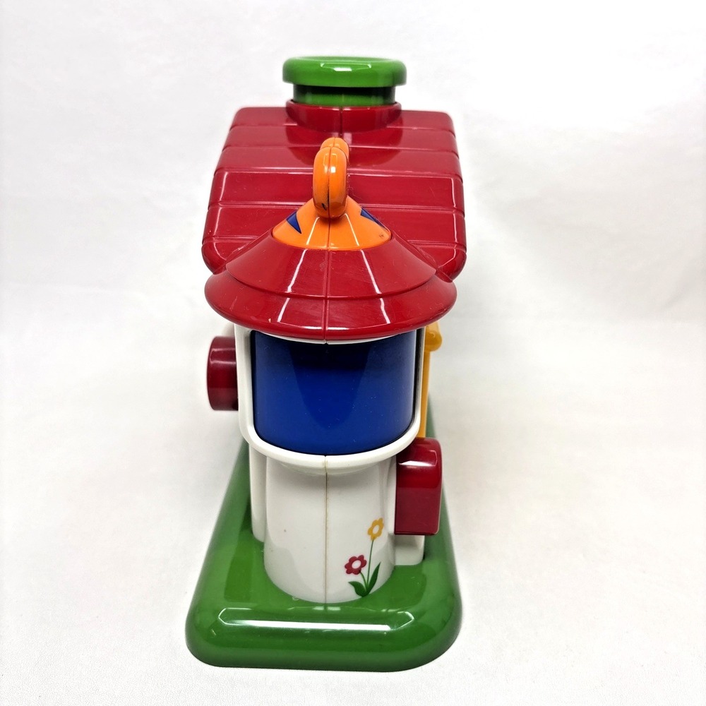 TOLO Pop Up Farm First Friends Barn Toy Set Infant Toddler Primary Colors Cow - Picture 4 of 7